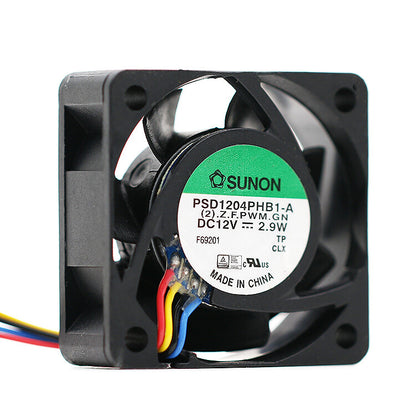 new 1pcs SUNON PSD1204PHB1-A 4015 12V 2.9W 4CM 4-wire PWM speed cooling fan