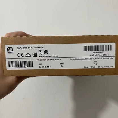 Allen-Bradley 1747-L553 SLC 64K CPU Processor Unit - ALLEN-BRADLEY
