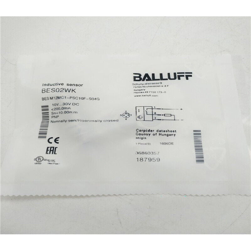 Proximity Switch BES M12MC1-PSC10F-S04G - BALLOFF