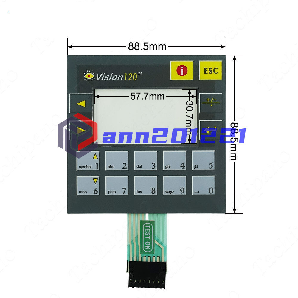 Optimized Keypad Switch for Membrane Keyboard - UNITRONICS