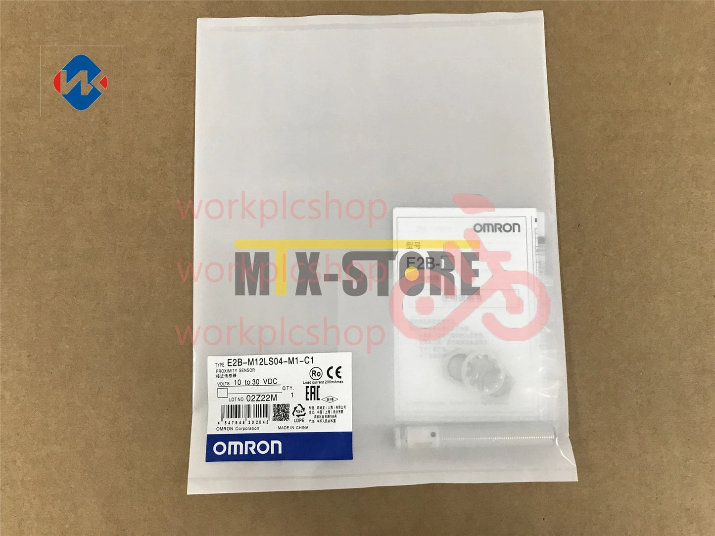 1PCS Omron E2B-M12LS04-M1-C1 Sensor&Proximity Switch