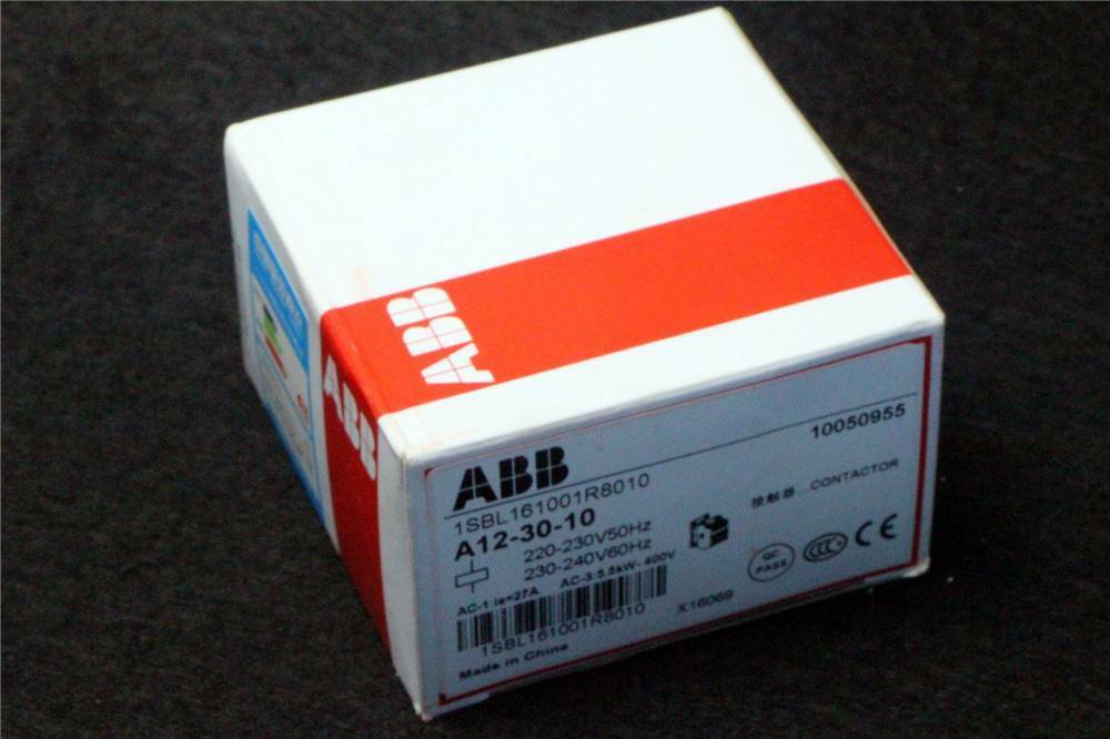 new ONE - ABB contactors A12-30-10 220V AC