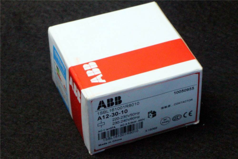 new ONE - ABB contactors A12-30-10 220V AC - ABB