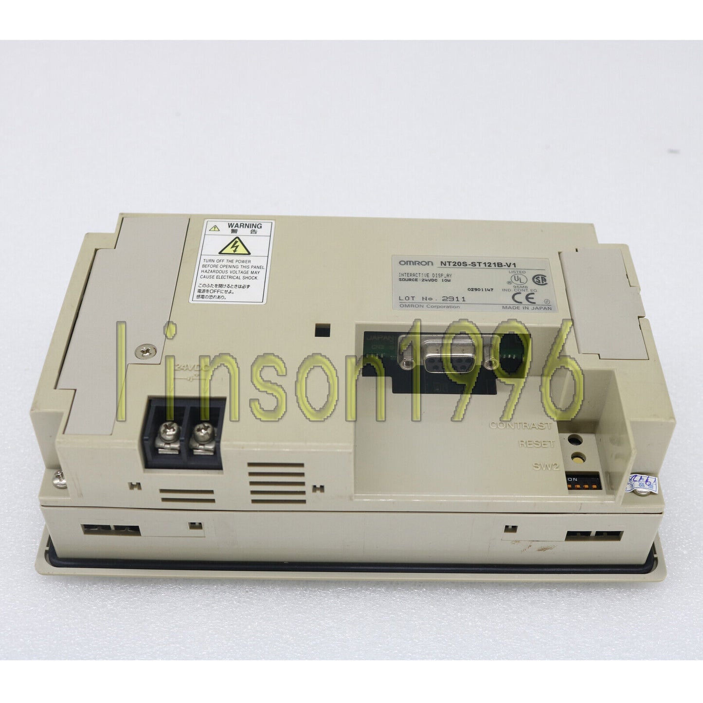 Used Omron ONE Touch Screen NT20S-ST121B-V1 - OMRON