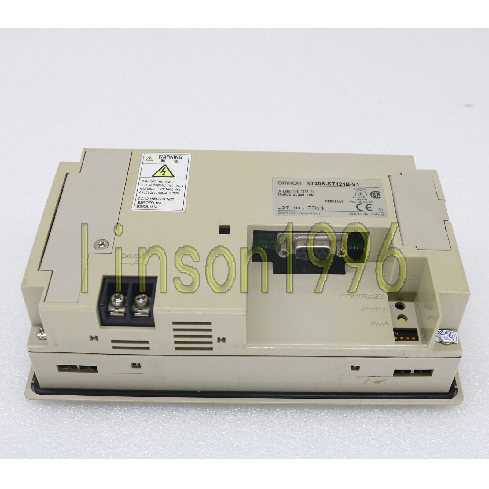 Used Omron ONE Touch Screen NT20S-ST121B-V1 - OMRON