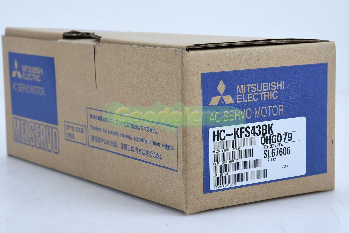 One MITSUBISHI HC-KFS43BK AC Servo Motor HCKFS43BK In Box
