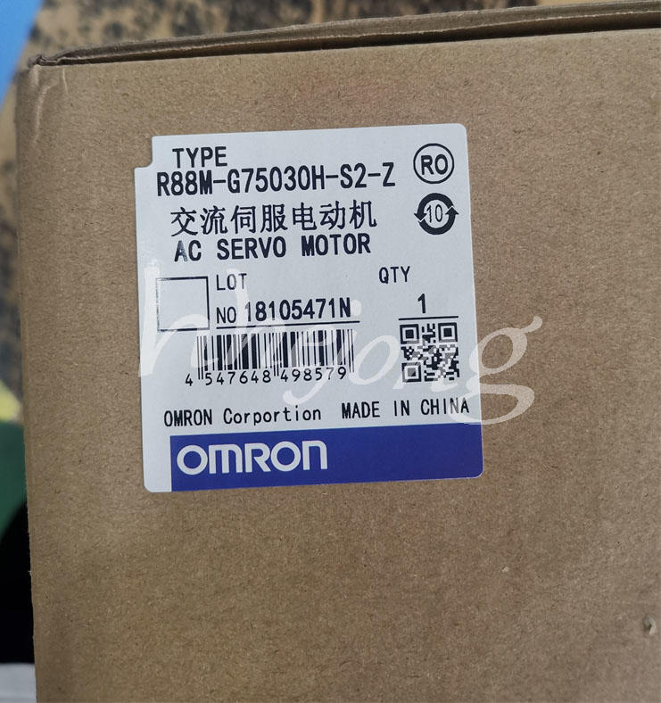 OMRON SERVO MOTOR R88M-G75030H-S2-Z 1PCS Servo Motor with High Performance and Long-lasting durability - OMRON