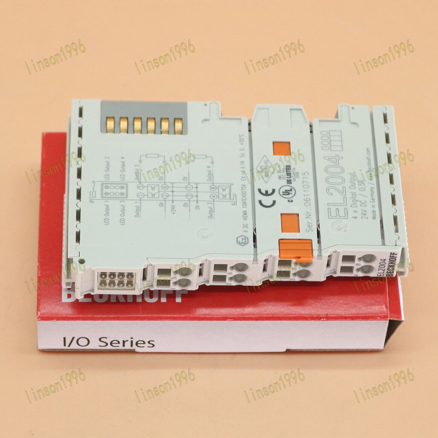 1PC BECKHOFF EL2004 Module - BECKHOFF