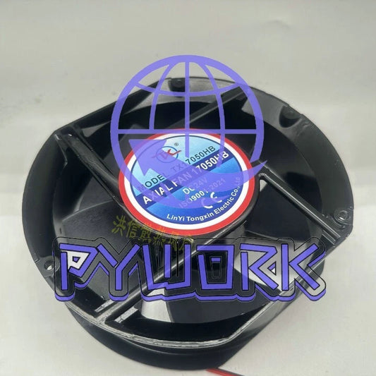 1PCS TX Fan MDOEL TX17050HB DC 24V 17251 17cm 2 wire Big wind cabinet fan