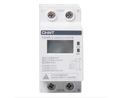 Chint OUVR Series OUVR-3 Self Resetting Undervoltage Protector
