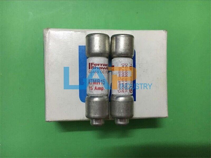 10PCS Ferraz Shawmut ATMR15 15A 600VAC Class-CC Fuses - FERRAZ SHAWMUT