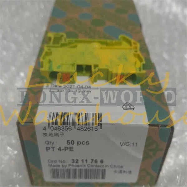 50PCS Phoenix Contact PT 4-PE 3211766 Ground terminal
