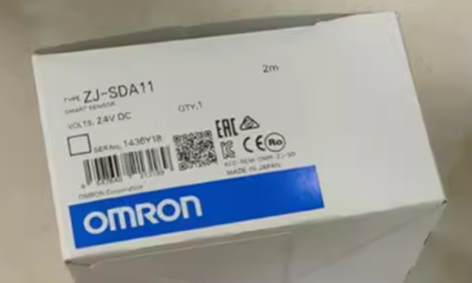 new Omron ZJ-SDA11 Ultrasound Sensor, High Sensitivity Medical Grade Sonar Transducer, Perfect for Medical and Industrial Applications - OMRON