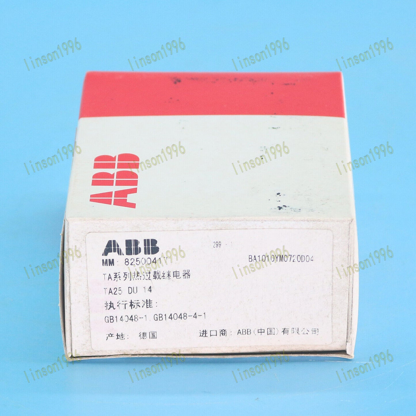 ABB ABB TA25DU14 10~14 A 1NO/1NC PLC Relay Overload Protector In Box - ABB