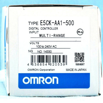 Omron Automation Digital Temperature Controller E5CK-AA1-500 with digital control and high precision temperature monitoring - OMRON AUTOMATION