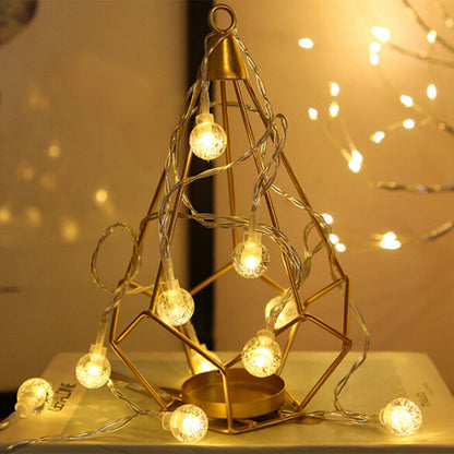 6 meters 40 LED USB Crystal Ball String Lights Garden Party Holiday House Decor