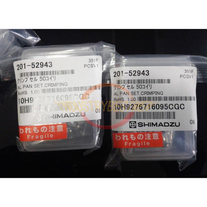 50PCS SHIMADZU 201-52943 Aluminum Crucible 5.8x1.5mm - SHIMADZU