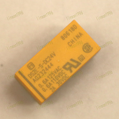 10PCS Power Relay for Panasonic NAIS DS2E-S-DC24V AG232444 8Pins - PANASONIC