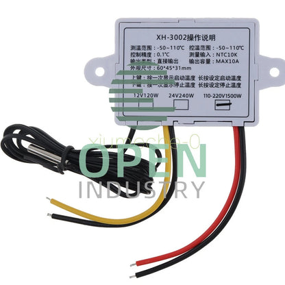 AC 110V-220V Digital LED Temperature Controller Microcomputer Thermostat