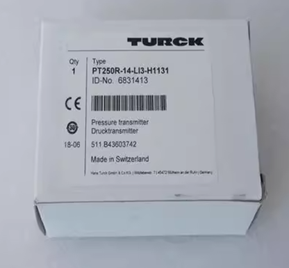 TURCK PT250R-14-LI3-H1131 Pressure Switch - TURCK