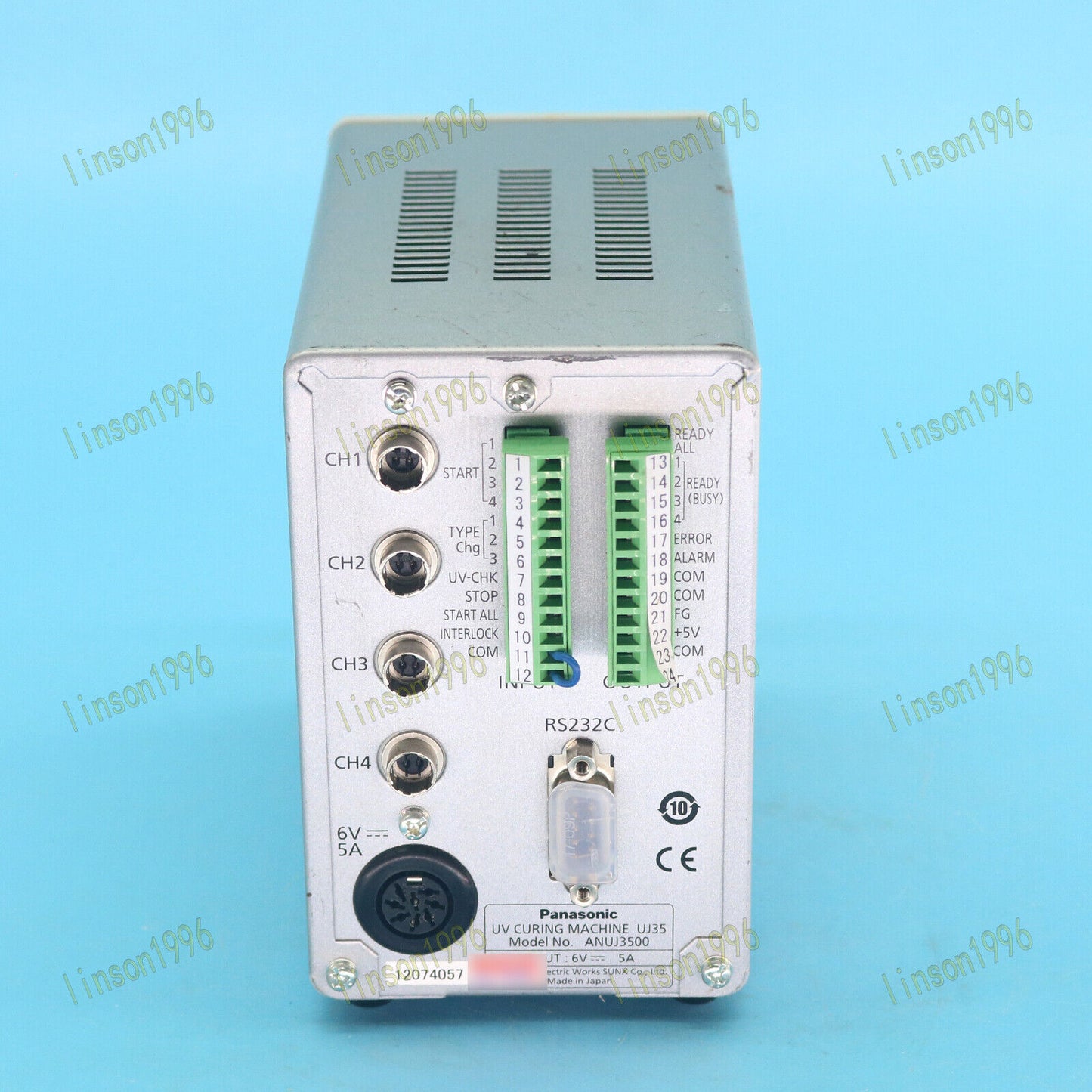 Used 1 Piece Panasonic ANUJ3500 Tested Good Condition - PANASONIC