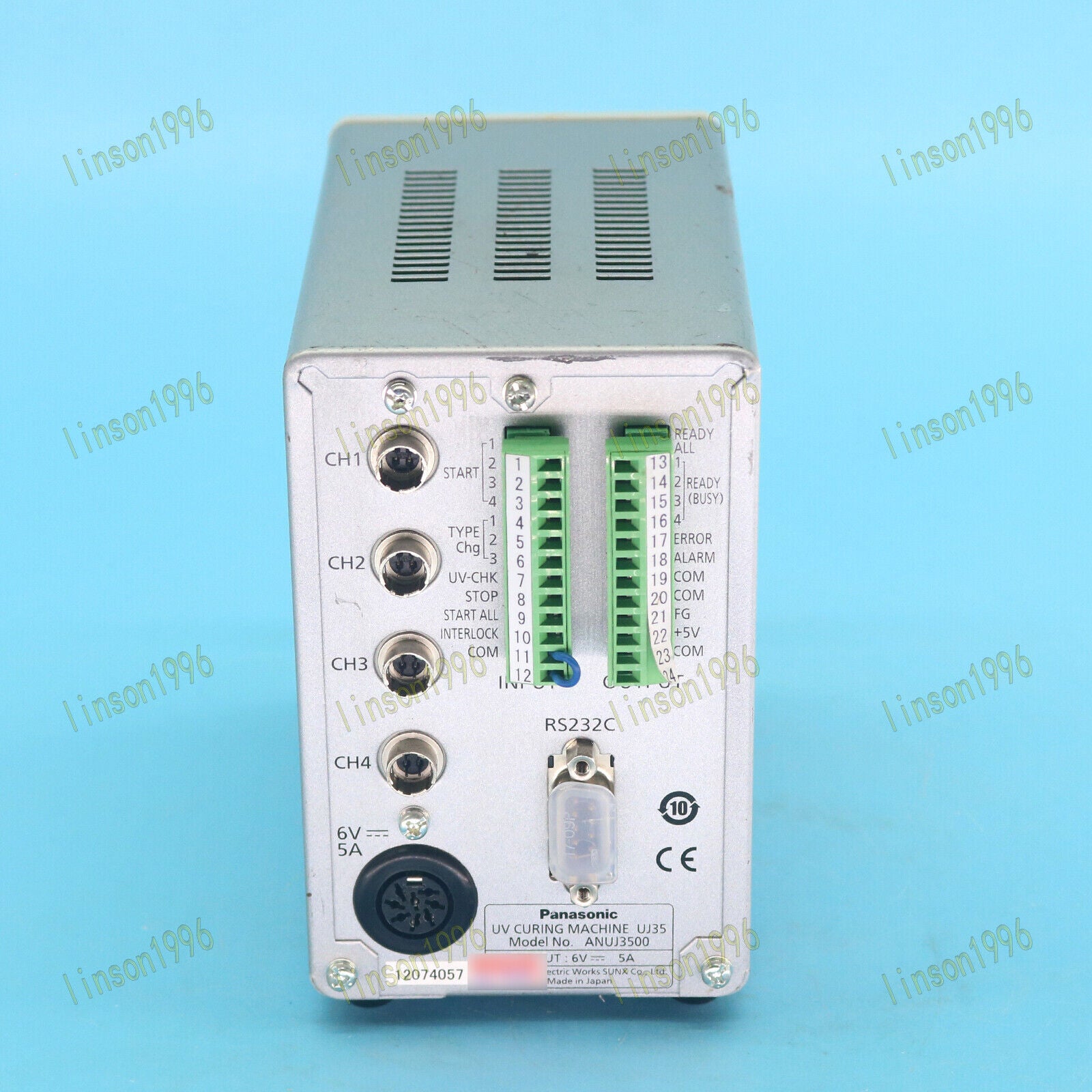 Used 1 Piece Panasonic ANUJ3500 Tested Good Condition - PANASONIC