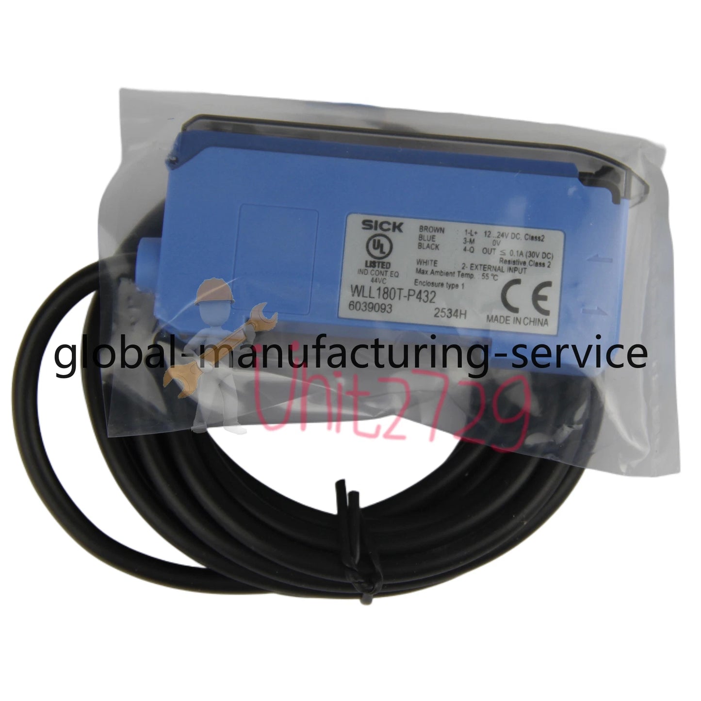 1PCS SICK sensor WLL180T-P432 #ke