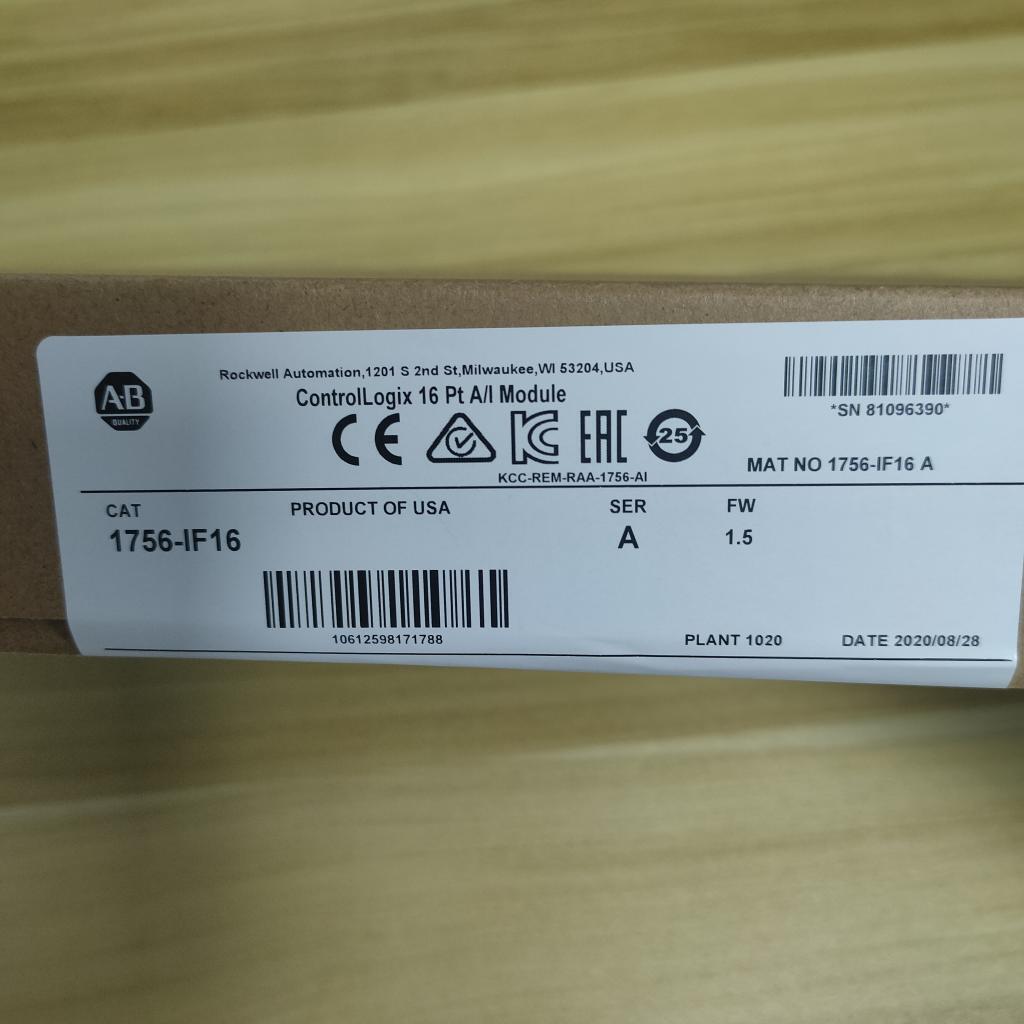 ControlLogix 1756IF16 16 Pt Input Module - CONTROL LOGIX