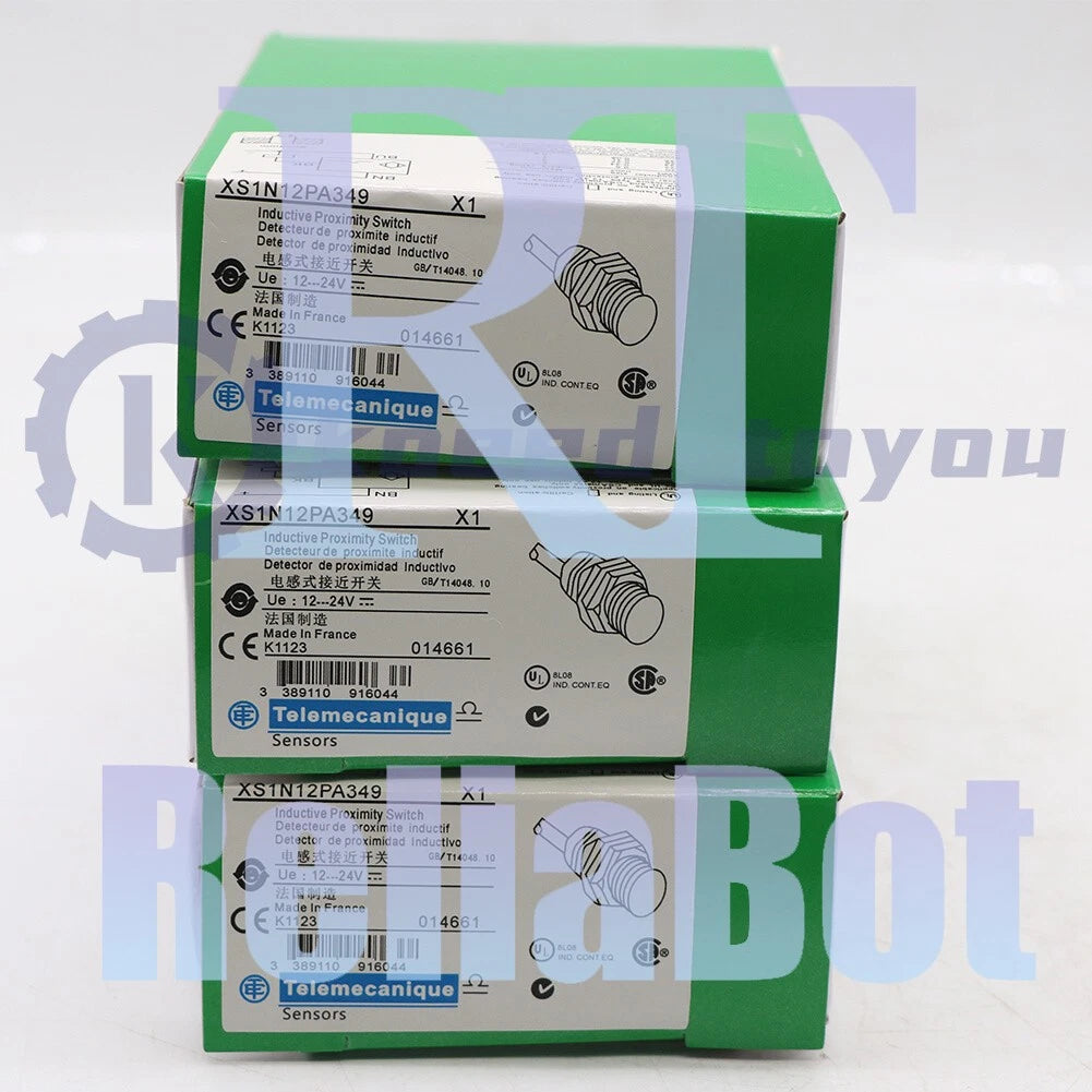 1Pcs XS1N12PA349 Telemecanique Inductive Proximity Sensor PNP Barrel