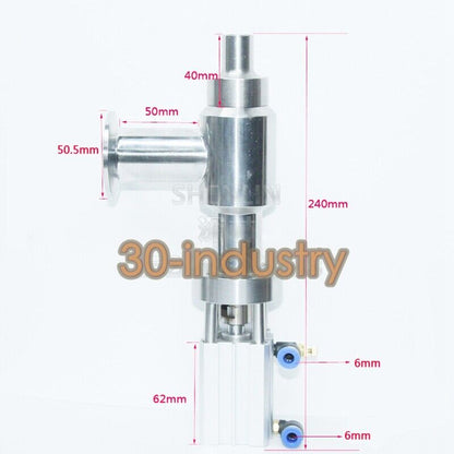 34mm Pneumatic Filling Machine with 304 Valve for Precise Filling - NONE