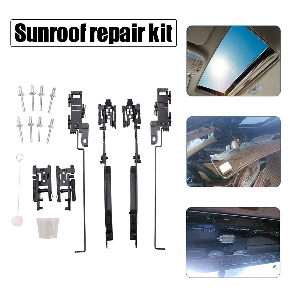 Sunroof Track Repair Kit for Ford F150 00-17 Expedition 05-16 F250