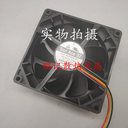 Sanyo 9S0924F401 DC24V 0.09A 92x92x25mm cooling fan