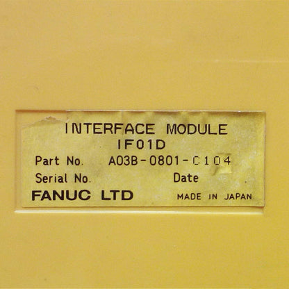 Used Fanuc A03B-0801-C104 Interface Module - KOEED