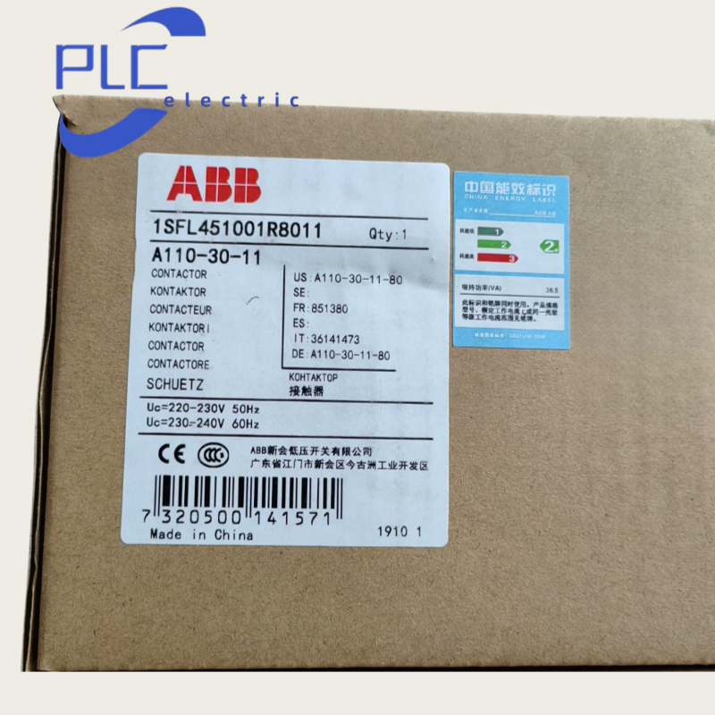new 1pcs ABB AC Contactor A110-30-11 Coil Voltage Ac110v