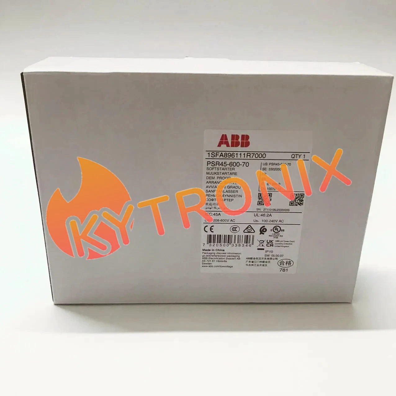 ABB PSR45-600-70 45A Soft Starter PSR4560070 Fast delivery