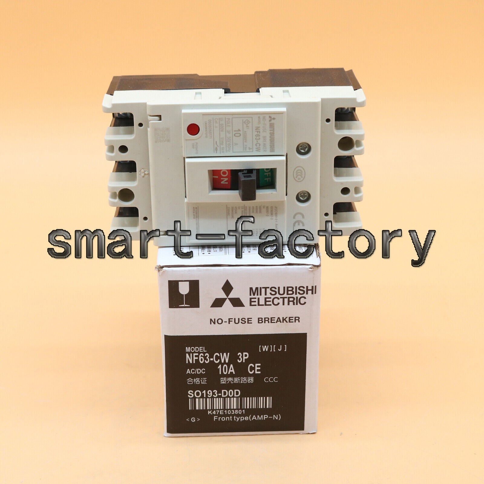 new mitsubishi 1pc nf63-cw 3p circuit breaker module - MITSUBISHI