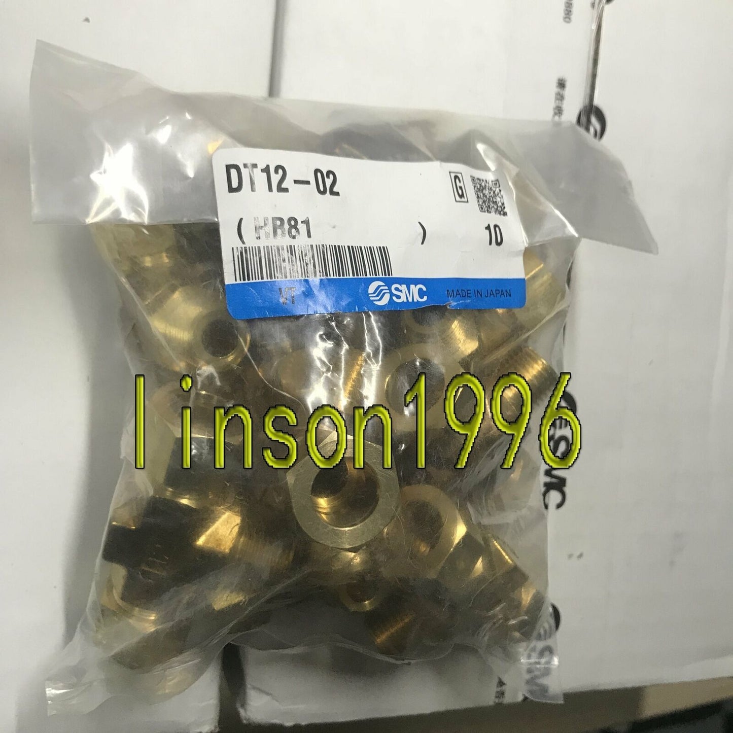 New 10-Piece SMC Card Sleeve Connector DT12-02 - SMC