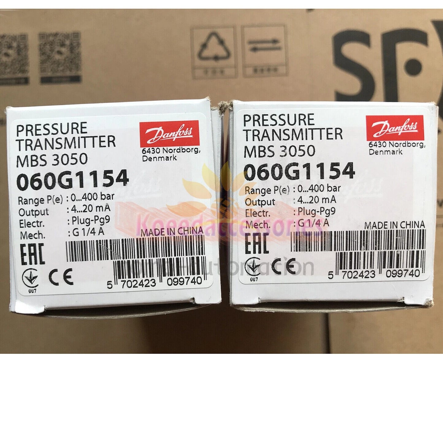DANFOSS MB3050 060G1154 Pressure Transmitter