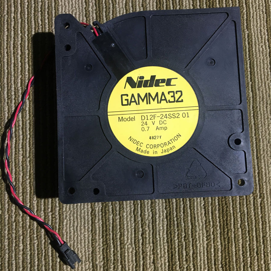 NIDEC GAMMA32 D12F-24SS2 01 24V 0.7A elevator inverter fan 12032
