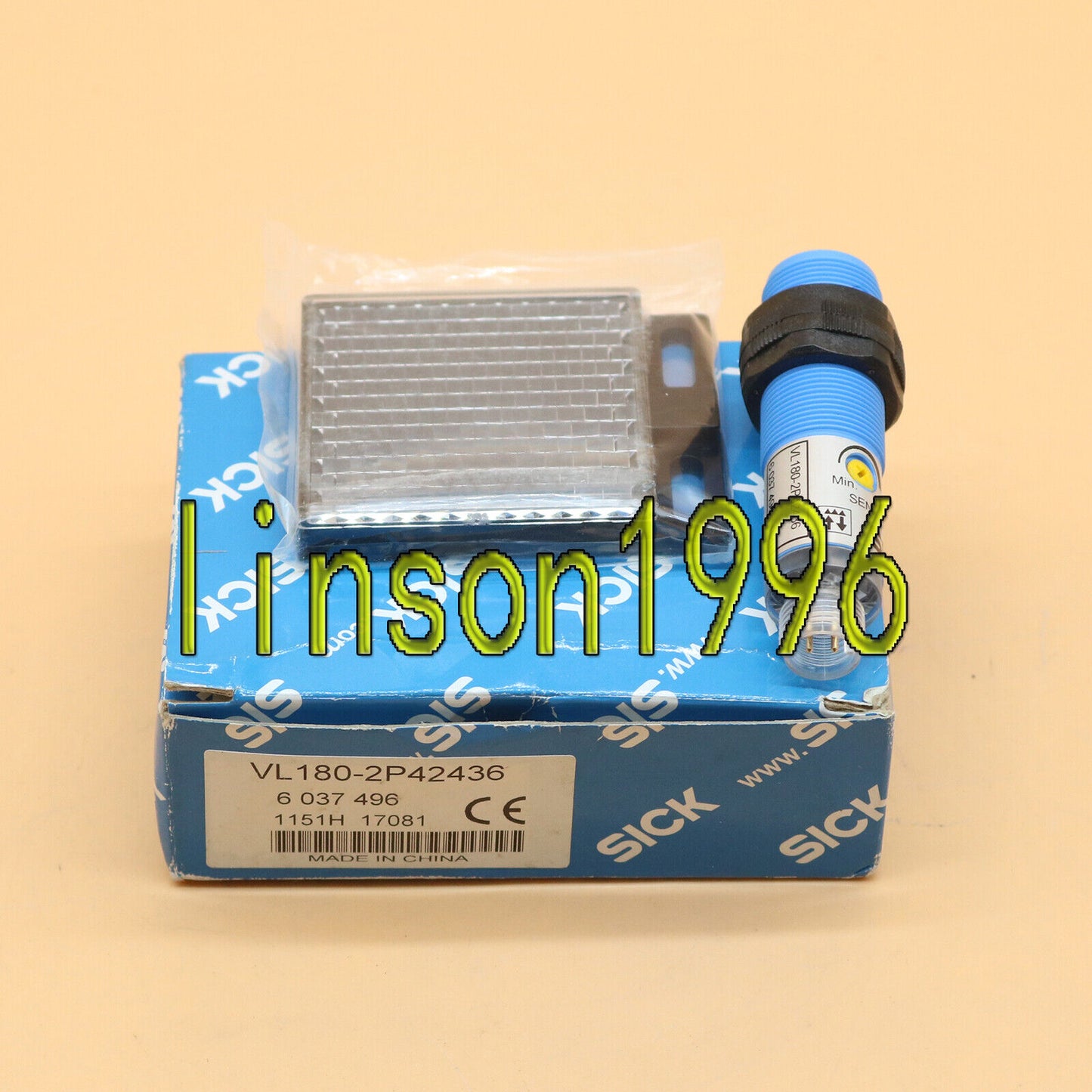 ONE SICK Photoelectric Switch VL180-2P42436 spot stock - SICK