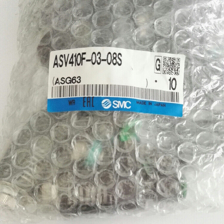 New 1Bag/10PC SMC ASV410F-03-08S Throttle Speed Control Valve Spot Stock - SMC