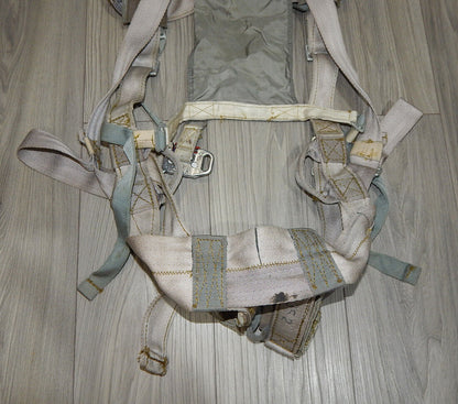 Used Soviet Russian Parachute PSU-36 Ejection Seat K-36 Orange Belt IPS-72 Harness - PARACHUTE EQUIPMENT