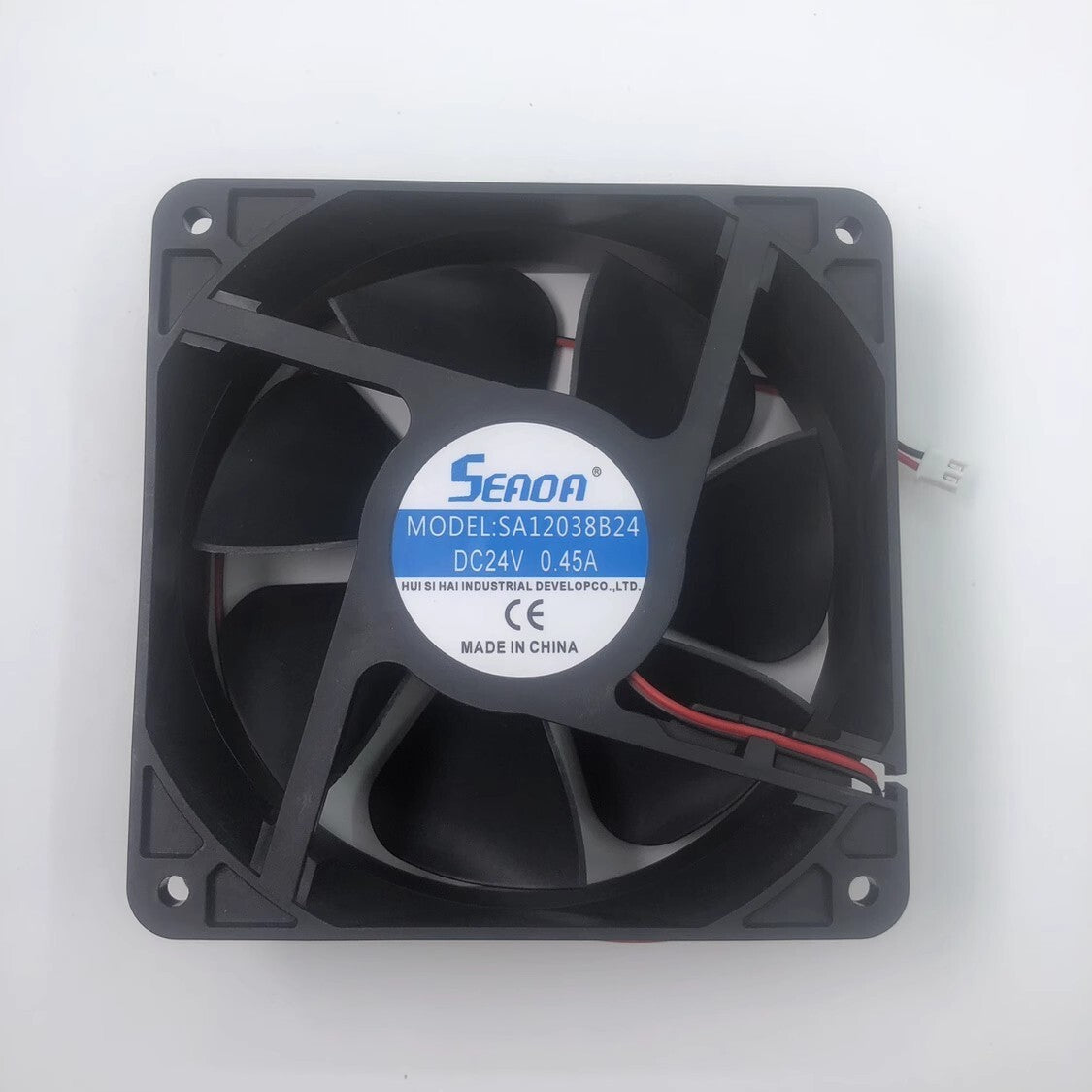 SACDC SA12038B24 DC24V 0.45A 12CM 2-wire axial flow inverter silent cooling fan