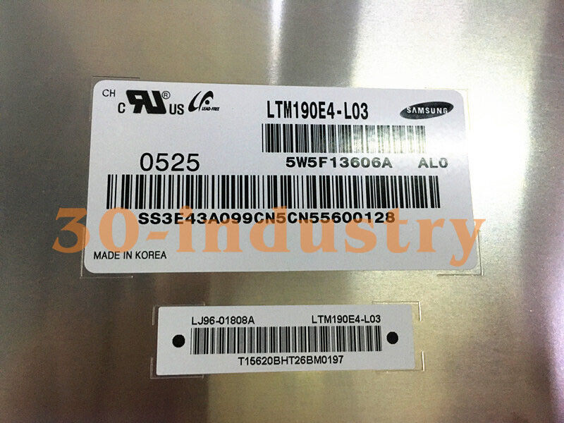 1PCS NEW FOR Samsung display LTM190E1-L03 19" 1280*1024 Samsung