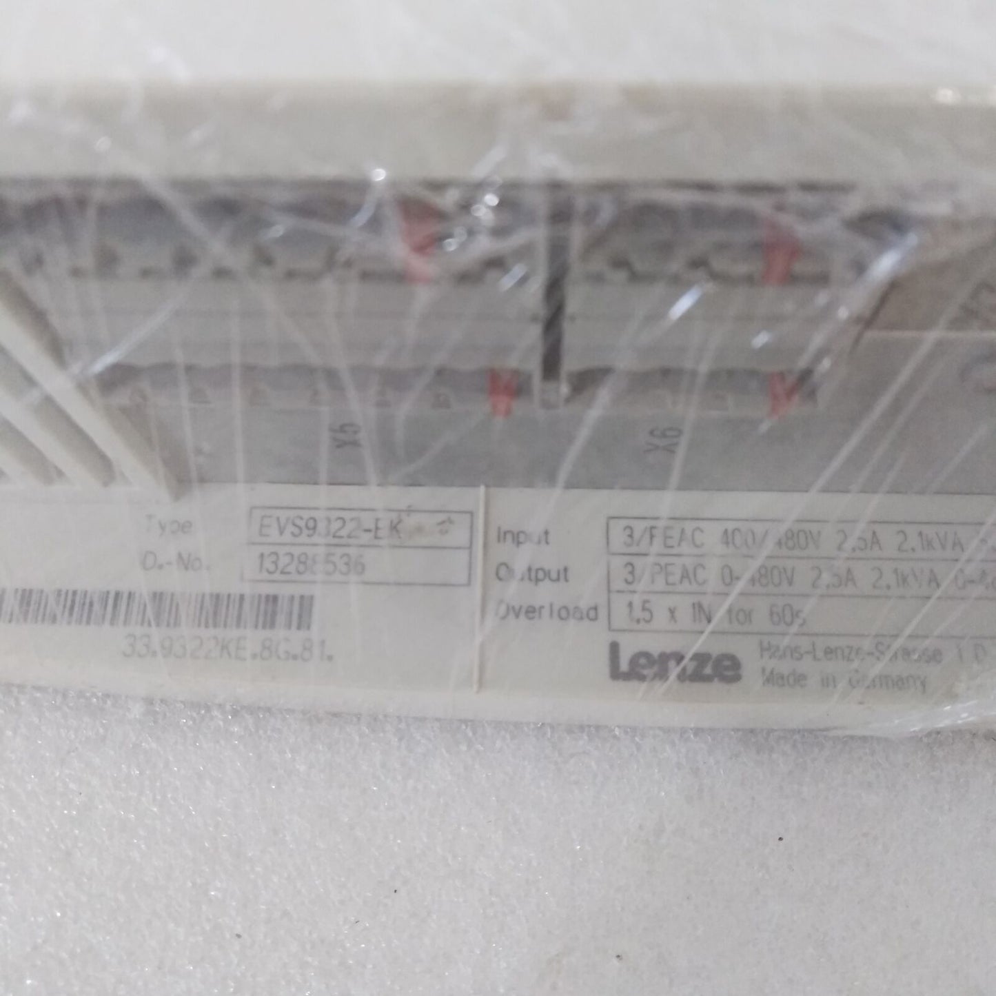 used Lenze INVERTER EVS9322-EK refurbished - LENZE
