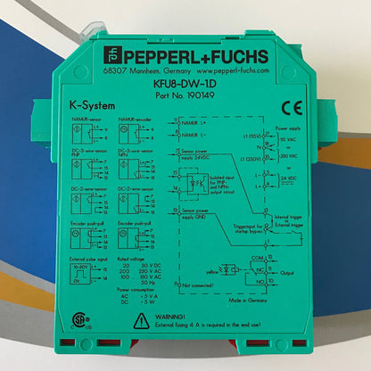 PEPPERL+FUCHS Safety Barrier KFU8-DW-1.D in Box - PEPPERL+FUCHS