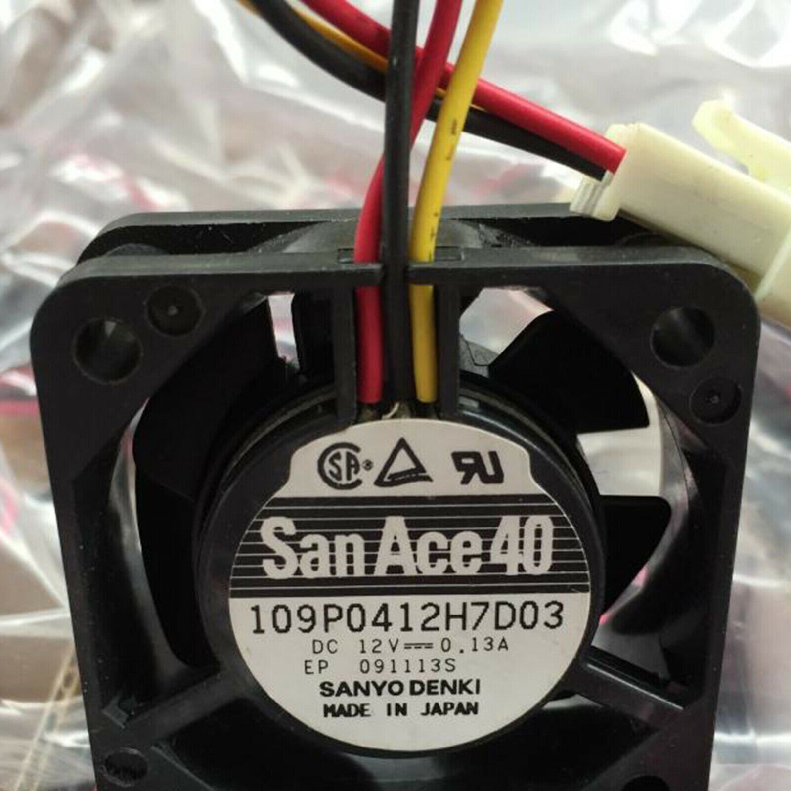 new 1Pc  SANYO  fan 109P0412H7D03 DC12V 0.13A