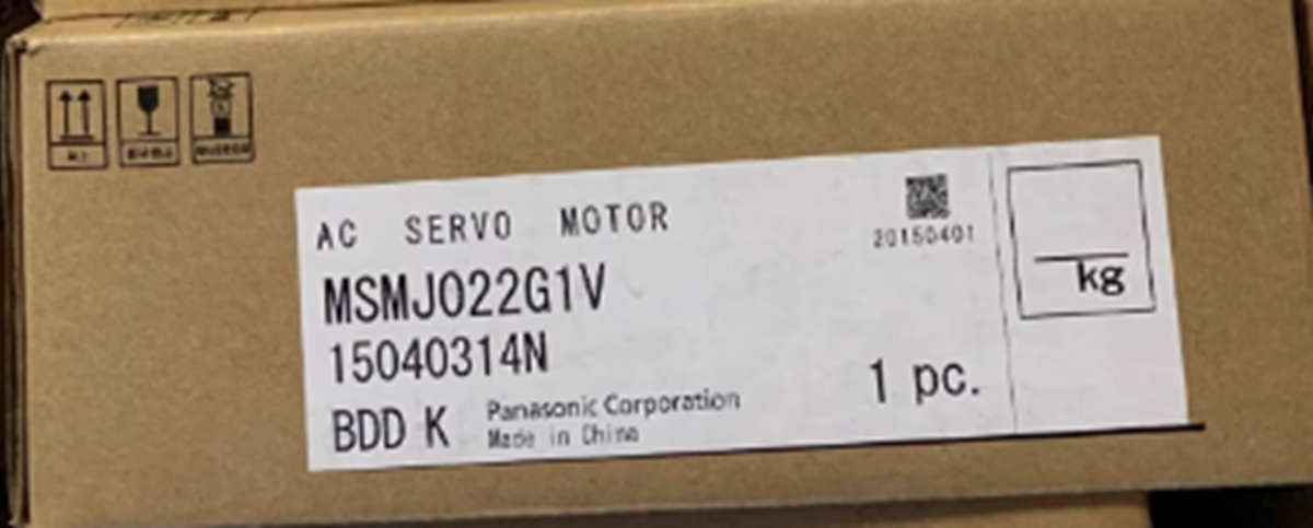 Panasonic MSMJ022G1V AC Servo Motor with Model Number MSMJ022G1V - Industrial servo motor for precision applications - PANASONIC