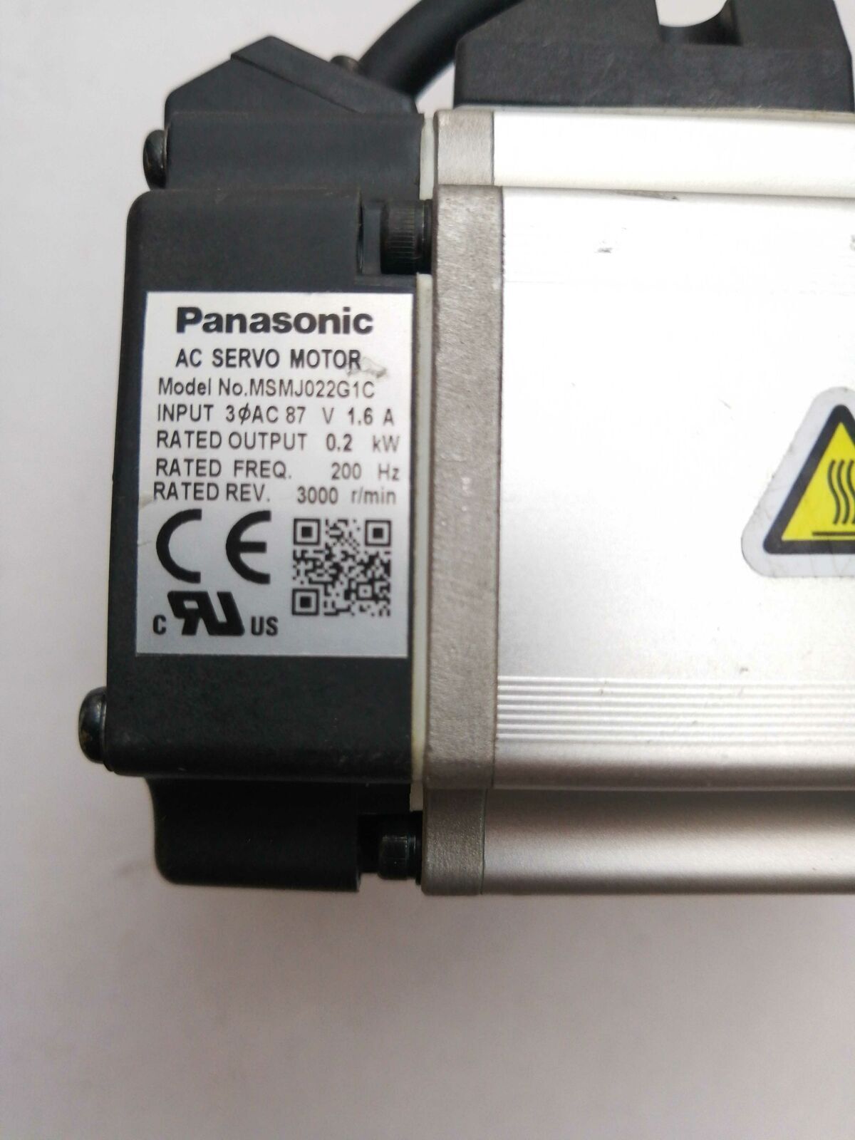 new msmj022g1c panasonic ac servo motor 1yr - PANASONIC