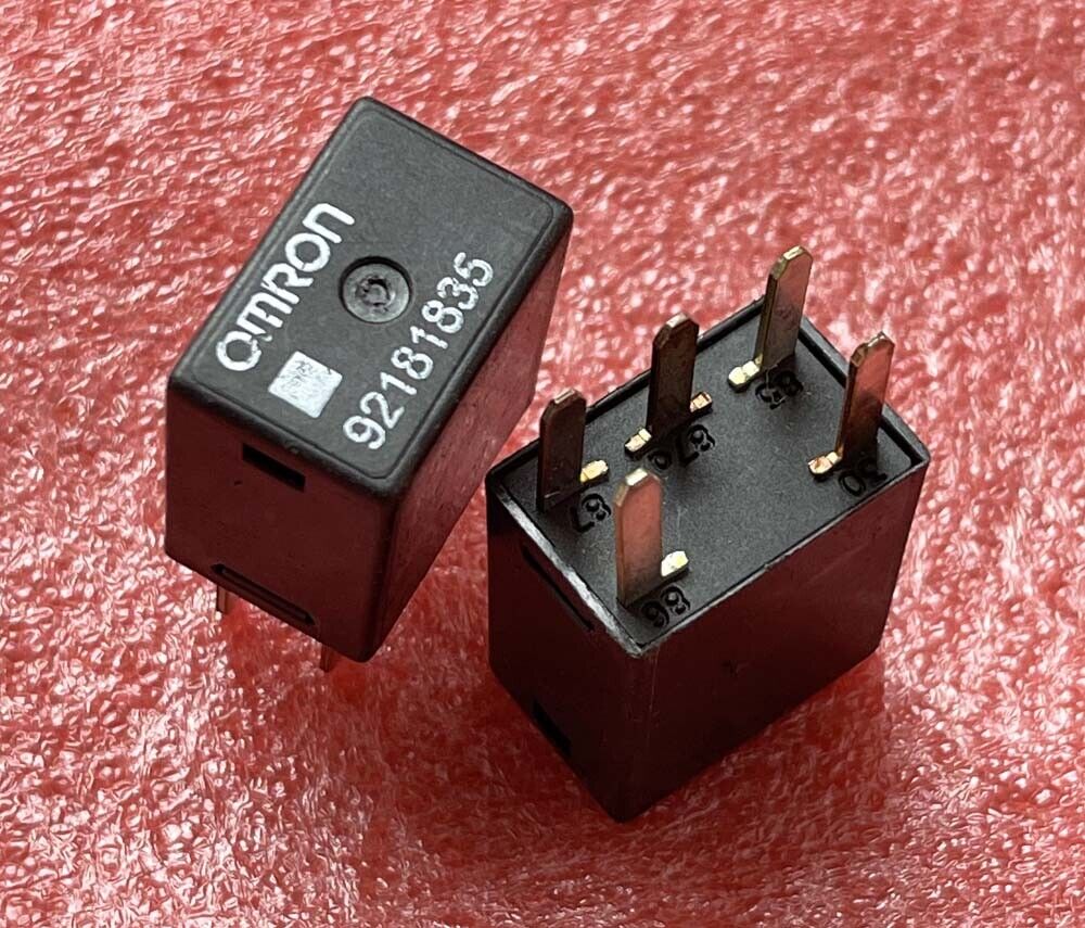 new 2pcs 92181835 Omron AUTOMOTIVE Relay 5Pins - OMRON